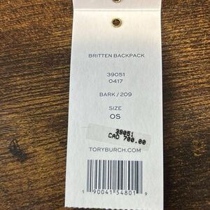 Tory Burch backpack